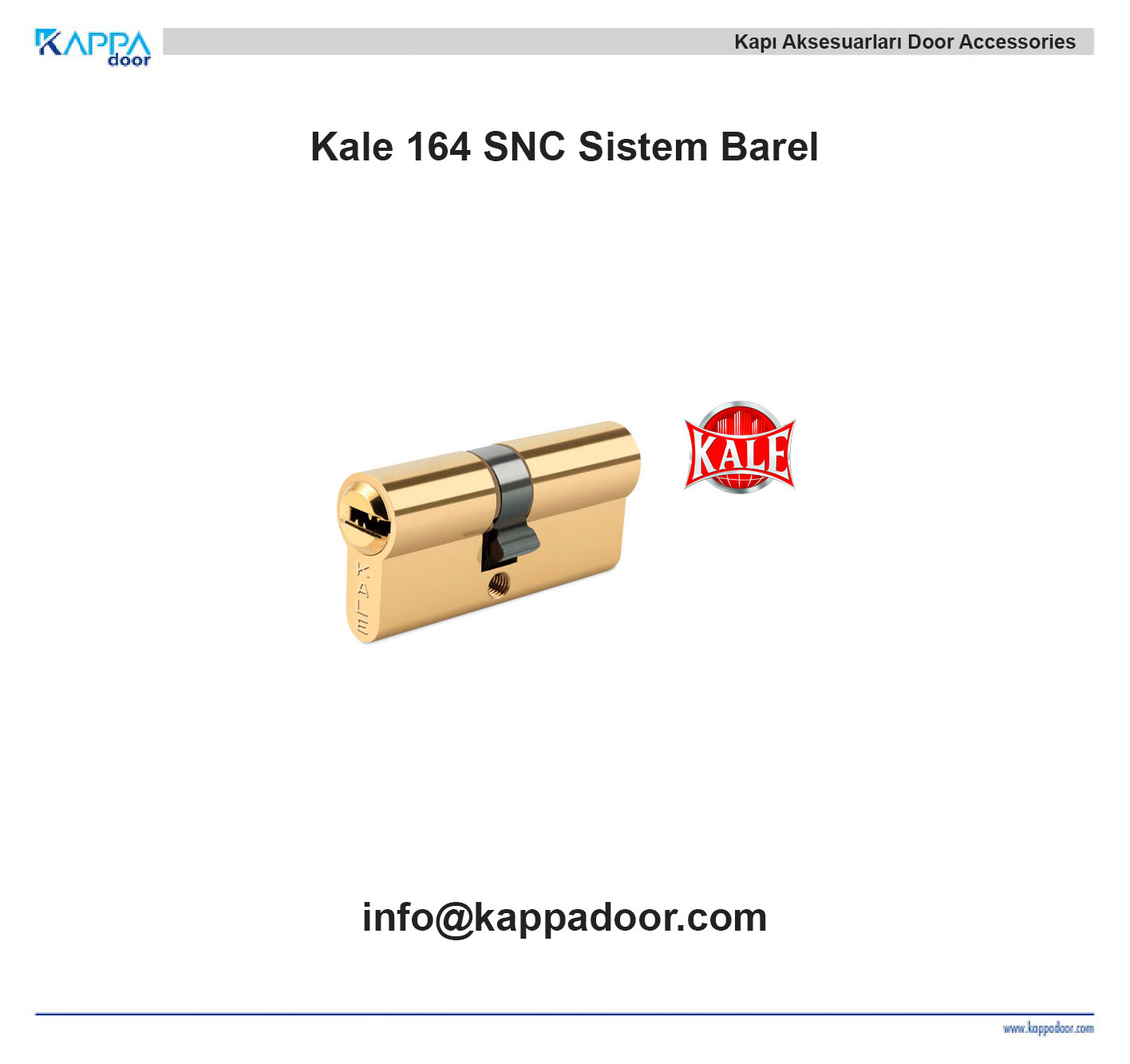 Kale 164 SNC Sistem Barel