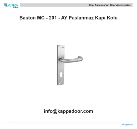 Baston MC - 201 - AY Paslanmaz Kapı Kolu