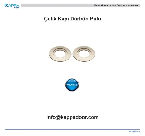 Çelik Kapı Dürbün Pulu