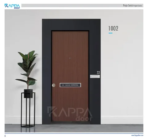 Çelik Kapı Proje Serisi 1002