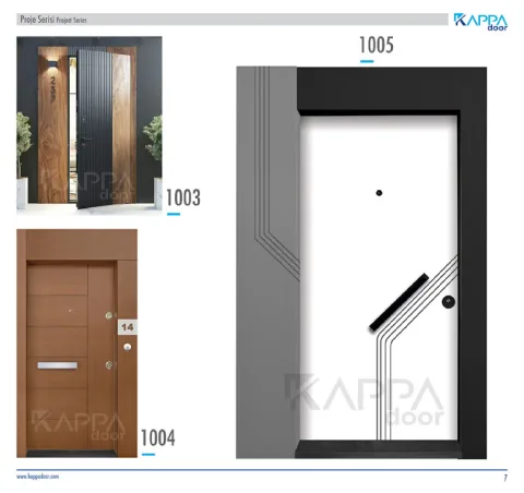 Çelik Kapı Proje Serisi 1005