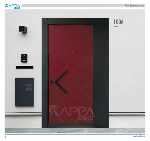 Çelik Kapı Proje Serisi 1006