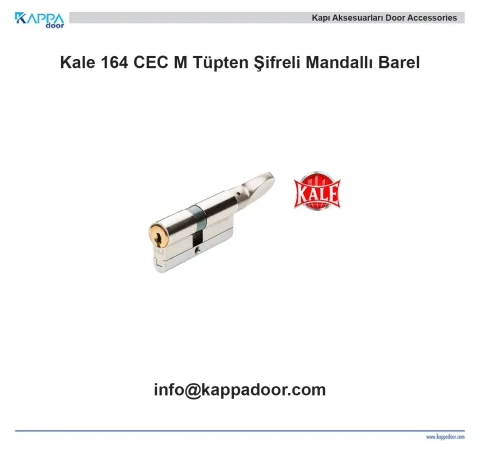 Kale 164 CEC M Tüpten Şifreli Mandallı Barel