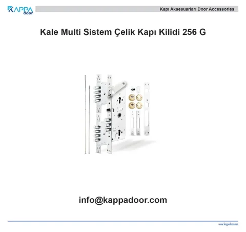 Kale Multi Sistem Çelik Kapı Kilidi 256 G