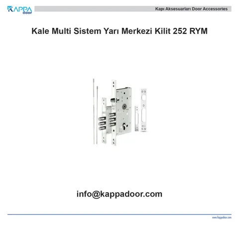 Kale Multi Sistem Yarı Merkezi Kilit 252 RYM