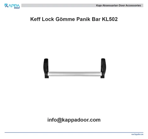 Keff Lock Gömme Panik Bar KL502