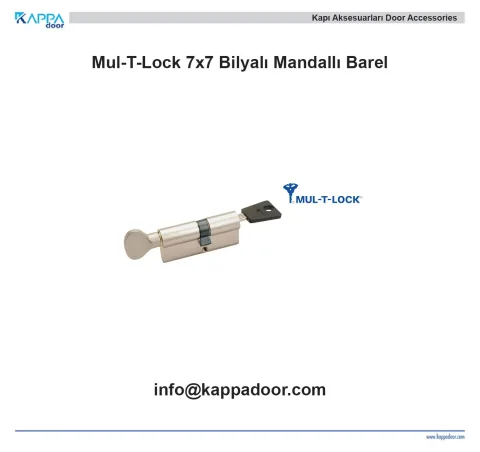 Mul-T-Lock 7x7 Bilyalı Mandallı Barel