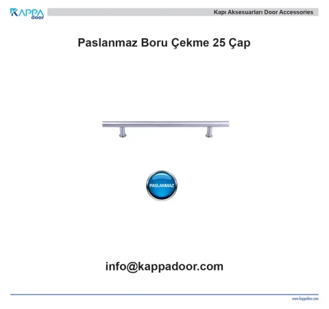 Paslanmaz Boru Çekme 25 Çap